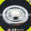 Wholesale aluminum metal alloy decompression desk hand toy four angle EDC finger fidget spinner W01A285