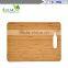 Blue Donuts Premium 5 piece Bamboo cutting board set - Strong, Durable, No knife dull and Eco friendly
