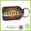 Custom design cheap car logo leather keychain