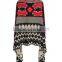 Women's Aztec Diamond Print Knitted Waterfall Cardigan, Women's Sweater