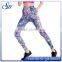 KX023 Women's Novelty Leggings with Milky Silk 92%polyester 2017