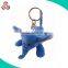 custom lovely elephant keychain ring elephant plush toy keyring