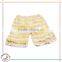 wholesale summer teenage ruffles red geometric pattern baby pettishorts