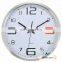 Wholesale Cheap Promotional Quartz Metal Wall Clock With Logo Imprinted