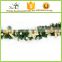 christmas decoration long green canes rattan with ball, christmas tree decoration