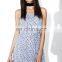 China Wholesale Woman Clothing Dress with a Floral Print All Over