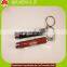 metal promotional mini led projector logo keychain