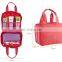 Womens double handles toiletry bag for travel
