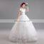 LSO1602 off shoulder cheap wedding dresses made in china sheath lace up prom ball gown dresses