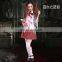 China Dropship Cosplay Zombie School Girl Scary Costume Halloween Custom