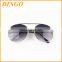 Top selling cheap metal gradiant colorful sunglasses