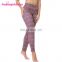 wholesale 92% Polyester 8% Spandex Soft Printed Mature Women Brushed Soft Winter Leggings