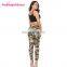 Private Label Custom Print Soft Push Up Camouflage Ladies Leggings 2017