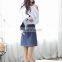 OEM Wholesale Women Skirt Blue A Line Short Mini Girls Fashion Skirt