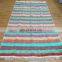 Handmade Multicolor Indian Chindi Rugs Hand Woven Mat Recycled Cotton Rug Dari