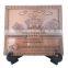 custom zinc alloy square palace gate souvenir metal plate