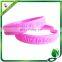 customized embossed logo sports silicone bands