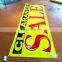 Cheap pop up custom PVC hanging banner