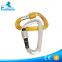 12KN Aluminum Carabiner for dog leashes