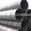1200mm diameter carbon spiral welded steel pipe for transportation