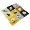 QT MAT Non-toxic 12in x 12in 9pcs/set EVA Foam Pirate Puzzle Mat Flooring