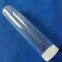 Clear Fused Quartz Tubing &Transparent Irregular shape quartz lining tube screw thread tube Screw Thread Fused Silica Quartz Glass Pipe