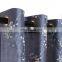 Wholesale high-grade slate blue flower embroidered faux silk curtain