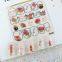 Newest 2020 Custom nail wrap printing 3d nail stickers for nails decals