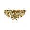 Girl Cheetah Sunflower Bell Sleeve Off Shoulder Blouse Front Tie Knot Shirt Fancy Girls  Blouse