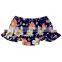 Infant Pink Floral Nappy Cover Boomer Girl Picture Toddler Shorts