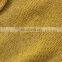Mustard 100% cotton kids sweaters hand knit cardigans for young girls