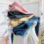 Newest Design Baby Girl Trousers Rib Cotton Pants Plain Color Baby Girls Legging