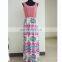 2019 mommy and me pink print cotton sleeveless kids women maxi dress summer (this link for girls,1-13years)