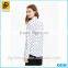 OEM design 2016 new high quality cotton custom shirt for women