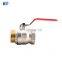BT1024 butterfly type PN25 safe brass water ball valve 1/2 inch 1/4"-4" for gas , water