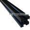 30x30 aluminium profile black anodized t slot aluminum extrusion profile black anodizing extruded aluminum shapes