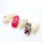 JOYFUL 191-197 Gold and silver nail beauty 3D ultra-thin rose gold English Letter nail sticker
