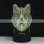 Acrylic 3D illusion lamp LED club night light for children