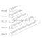 Side Clamp Aluminium Glass Sign fixing holder