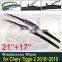 for Chery Tiggo 2 2016~2019 2017 2018 Tiggo 3x MVM X22 DR3 Front Windscreen Windshield Wipers Car Wiper Blade Car Accessories