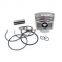 High performance original quality standard size 56.50mm diesel engine part CNC forged CG125 motorcycle piston ring kit set