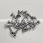 High quality large flat head cross recessed countersunk nickel plated standard size 6*25 screw