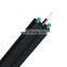 Single Mode G657A FRP and Steel Strength Member 1Fiber Indoor FTTH Drop Cable
