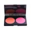 2015 new design two color blusher for factory wholesale price blusher palette