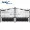 Aluminum Wood Grain Privacy Fence Gate/Garden Gates