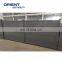 Wholesale full set different color customized mainly house slat fence gate with easily assemble friendly installing
