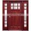 solid core prehung mahogany double entry doors entry door with side lite