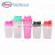 2020 New 400ml BPA Free Sport Protein Water Shaker Bottle With Custom Logo