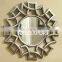 metal enamel tall wall mirror