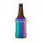 promotional double wall metal coated vacuum custom printed insulated sublimation 6 can tube cooler